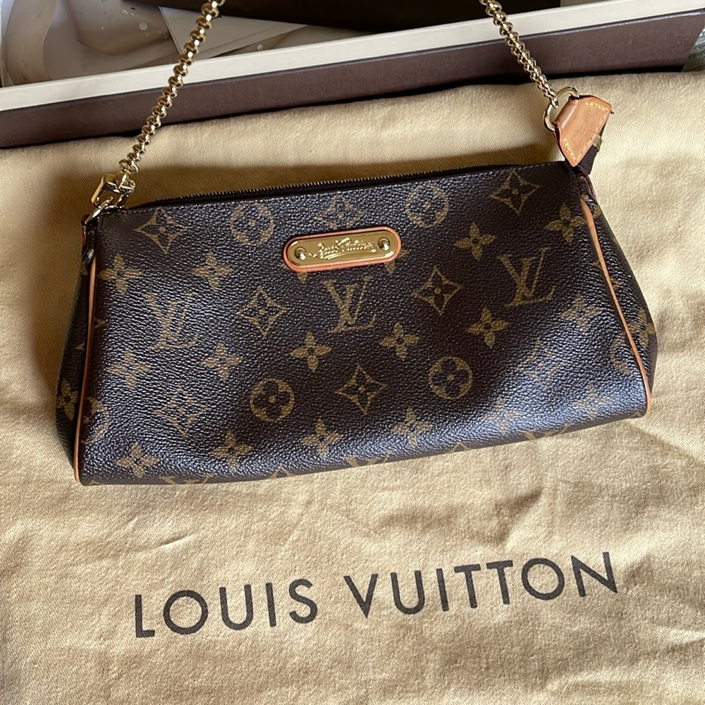 Louis Vuitton Eva Handbag Monogram Canvas